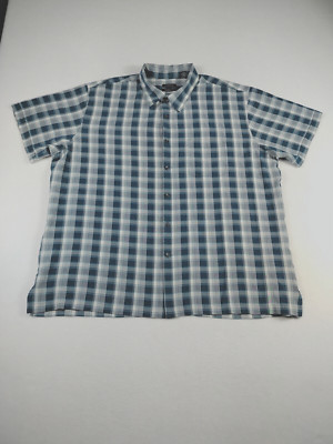 Van Heusen Shirt Mens XXL Blue  Classic Fit Classiccore Normcore Corpcore Office