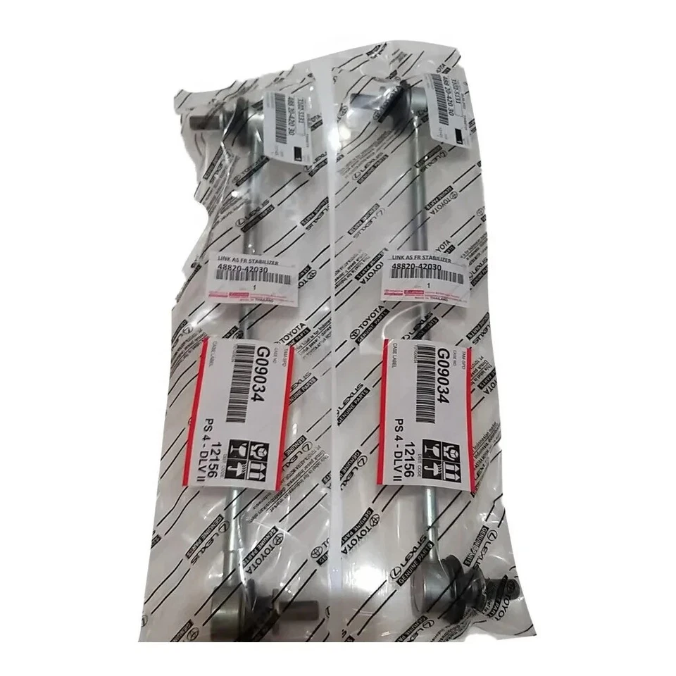 Juego de eslabones de barra estabilizadora delantera izquierda y derecha 48820-42030 para Toyota RAV4 Prius Corolla Foto 4 de 4