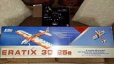 Eflite Eratix Original Eratix Balsa Wood Rare Hard To Find  Plus Motor + Remote