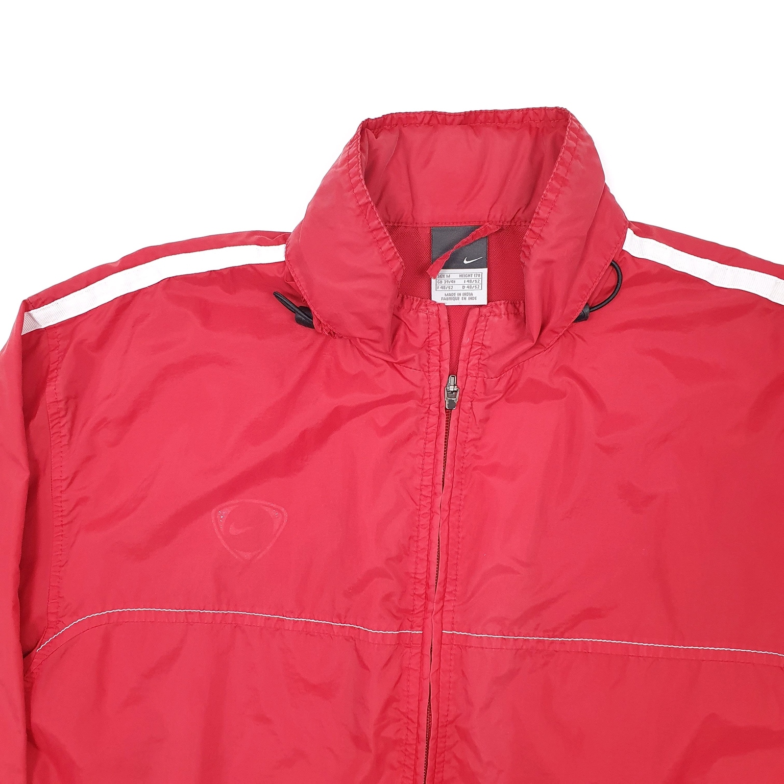 NIKE Windbreaker Hooded Vintage 2000s Coat Mens M image 2