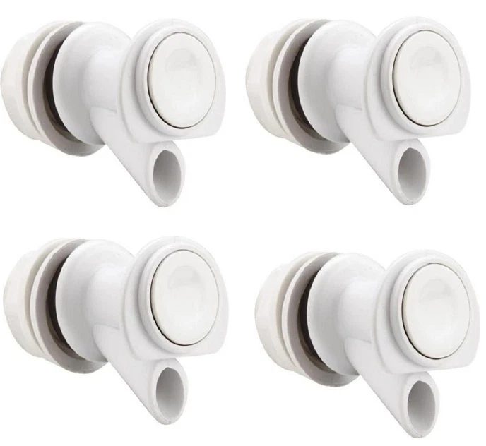 Igloo Corp 24009 Replacement Push Button Spigot for Beverage Cooler - 4 Pack