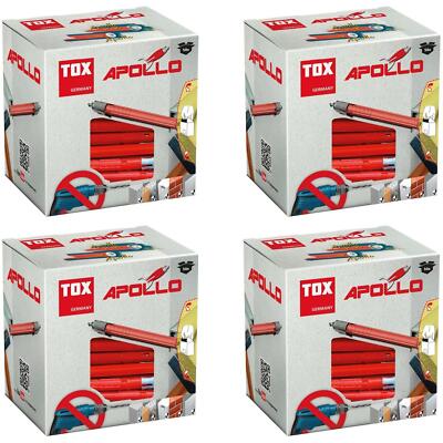 TOX Allzweck Rahmendübel Apollo Universaldübel Dübel 8 x 100 mm 4 x 50 Stück