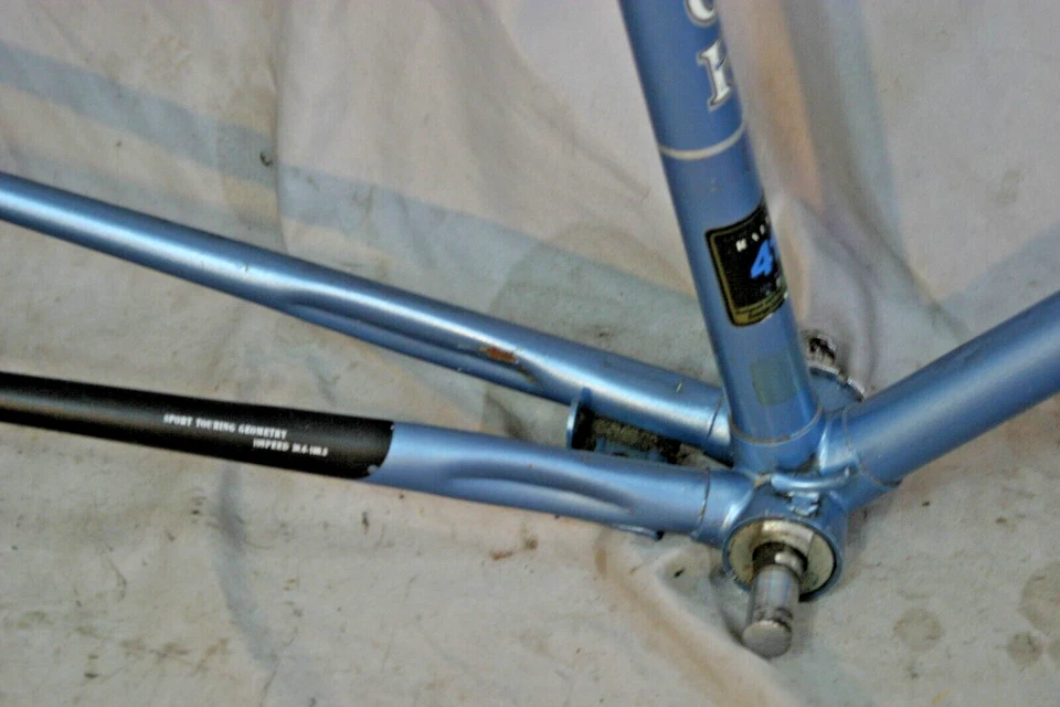 Juego de cuadro de bicicleta de carretera Raleigh Sportif Touring 1981 51 cm pequeño acero remitente de EE. UU. Foto 3 de 4