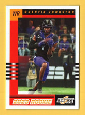 2023 Score Football #6 Quentin Johnston Rookie Retro Throwback Texas