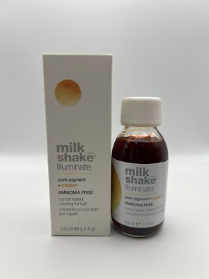 milk shake illuminate ammonia free pure pigment copper 100ml