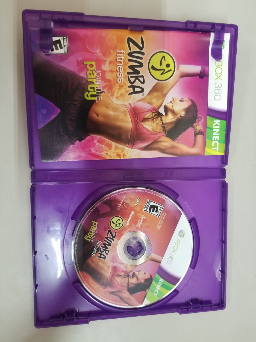 Zumba Xbox 360 Video Game Fitness Join the Party Kinect
