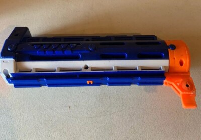 Nerf N-Strike  Solid Blue Retaliator Barrel Extension Attachment 2007 Hasbro