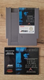 Total Recall und  T2 Terminator 2 Judgement Day PAL Game Nintendo NES