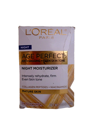 L'Oreal  Age Perfect Anti-Sagging + Even Skin Tone Moisturizer - 2.55 Oz