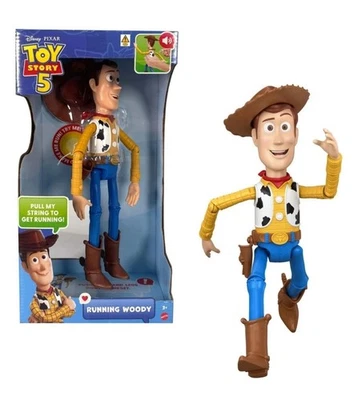 Disney Pixar Toy Story 5 Figur Rennender Woody mit Sound 30 cm Neu OVP - Bild 1 von 4