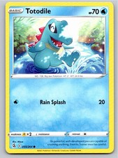 2021 Pokemon Totodile Fusion Strike 055264 C Nm A57552 Free Sh