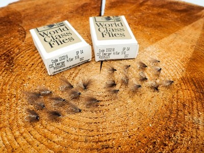 FULLING MILL CDC EMERGER HARE EAR FLIES - VARIOUS SIZES