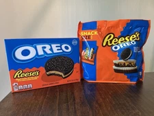 NEW Limited Edition Oreo Reese’s Cookies And Reese’s Oreo Cups