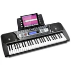 54 Key Keyboard Piano with Power Supply, Music Stand, Note Stickers & Lessons