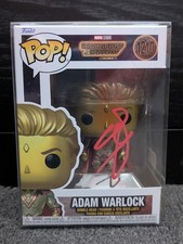 Will Poulter Signed Adam Warlock Guardians of The Galaxy Funko Pop with RACC COA