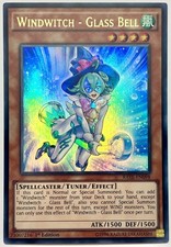 RATE-DE098 Windhexe - Glasglocke - Ultra Rare 1. Auflage Near Mint YuGiOh Karte