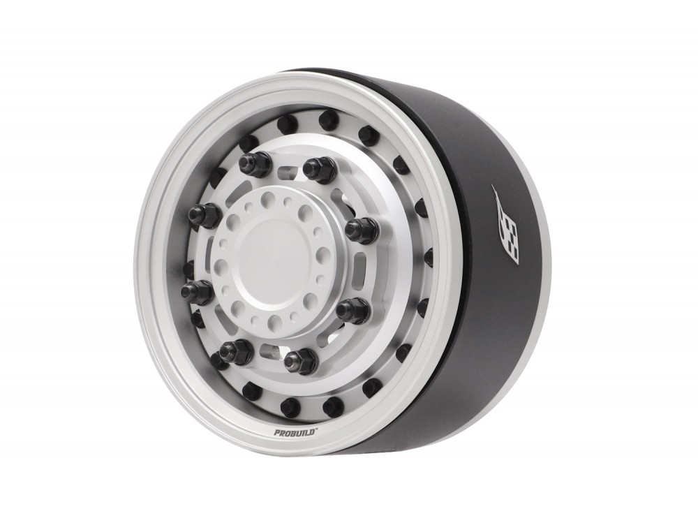 Boom Racing BRPB076FSFS ProBuild 1.9"" Combat Adjustable Offset Aluminum Beadlock