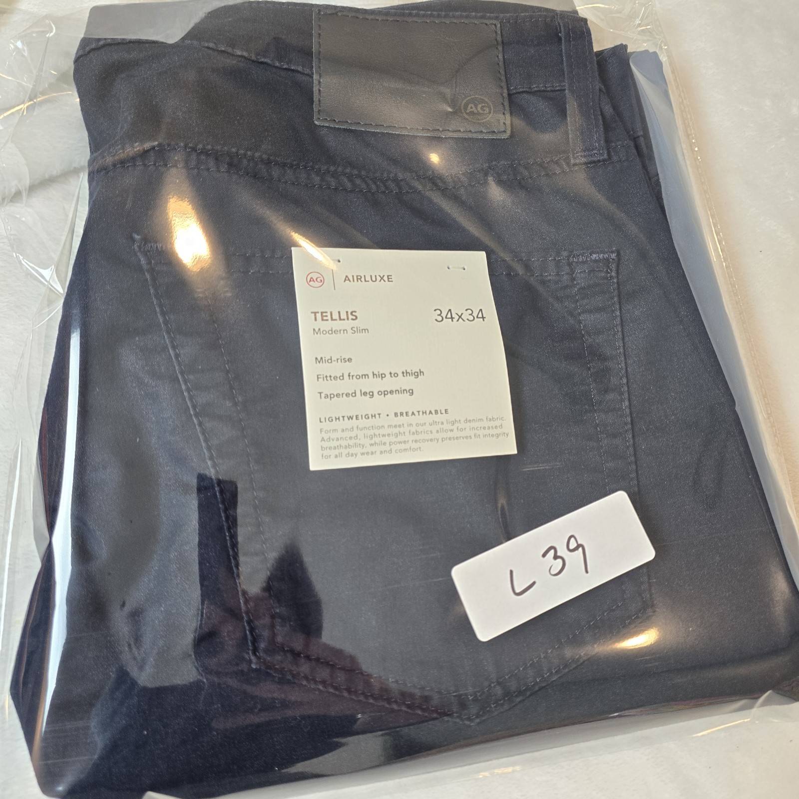 •NWT•  AG Adriano Goldschmied Men's Tellis Modern Slim in Bay Bridge  34x34 $215 thumbnail 14