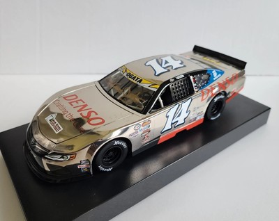 Autographed [Color Chrome] NASCAR #14 Akinori Ogata DENSO Late Model 1:24 scale