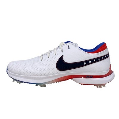 Nike Air Zoom Victory Tour 3 USA White Golf Shoes, Size 6.5 / 8W FB8132-100