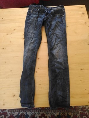 G-Star RAW Attacc Straight Damen Jeans W25 L32 Blau