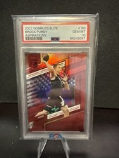 2022 Elite Aspirations Brock PURDY Rookie Card /86 Psa 10 49ers