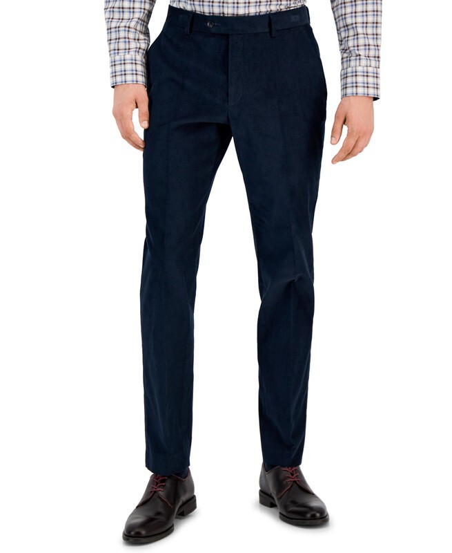 Tommy Hilfiger Mens Modern fit Corduroy Pants 34 X 34 New $95 HATHPH0A0032