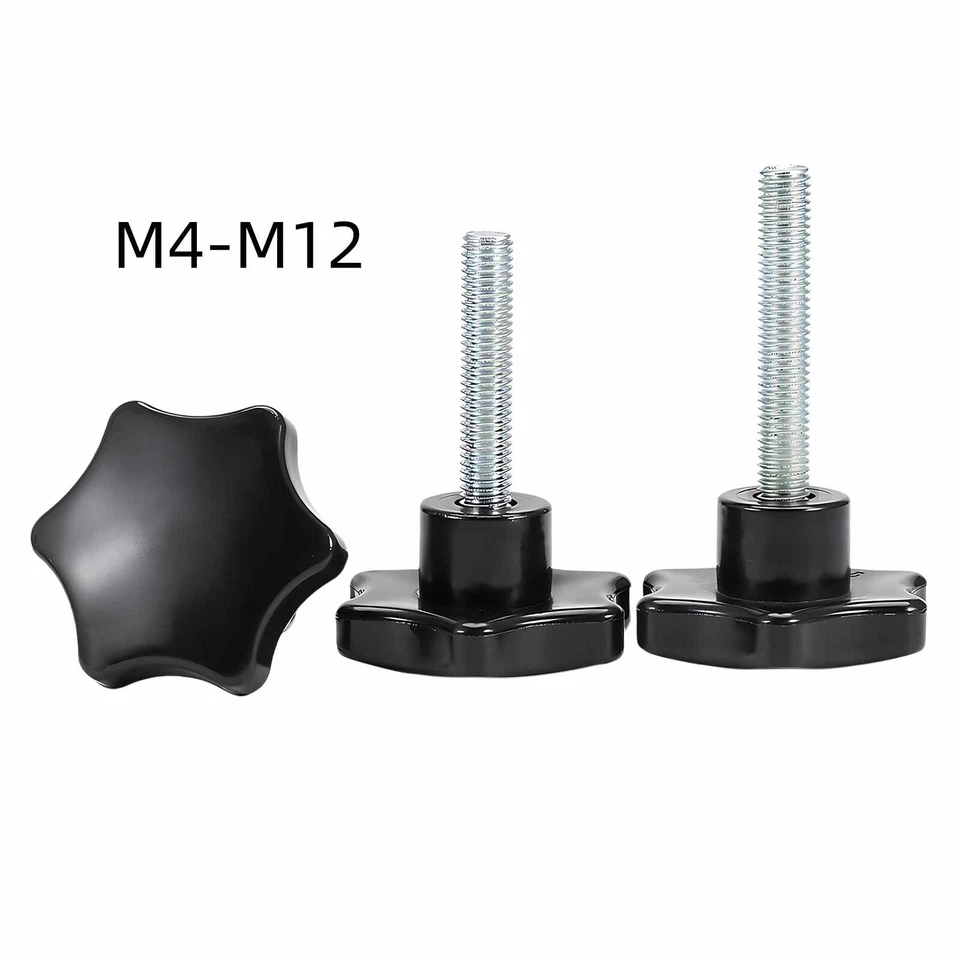 Feststellschraube Sterngriffschraube Klemmschraube M4 M5 - M12 Gewinde Schraube - Bild 1 von 4