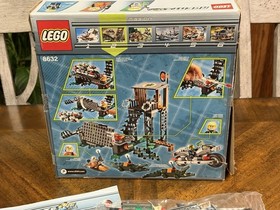 Lego 8632 Agents Mission 2: Swamp Raid Set Manual Box Minifigures instructions