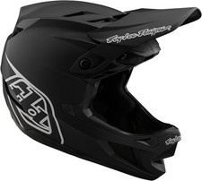 NEW Troy Lee Designs D4 POLYACRYLITE STEALTH MTB Helmet W/MIPS Matte Black Large
