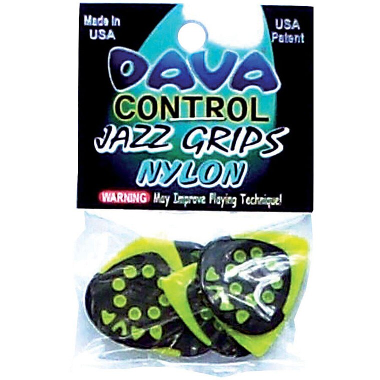 Plektrum Dava Control Jazz Grips Нейло пакет Plek Pick NEU 2390₽