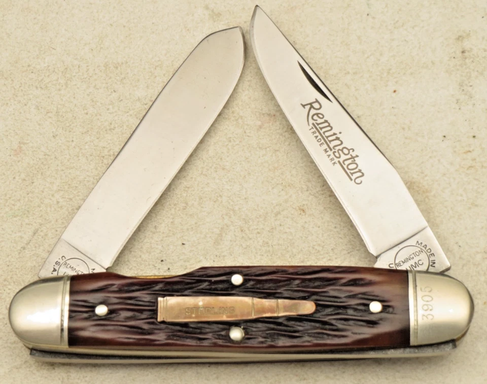 Cuchillo Muskrat Vintage REMINGTON UMC por Camillus R4466 - 1988 Silver Bullet Foto 3 de 4