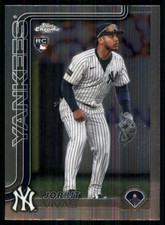 2025 Topps Chrome Update #USC113 Jorbit Vivas RC New York Yankees 54091