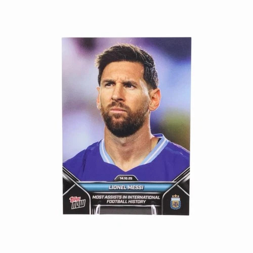 2025 Topps Now Lionel Messi #003
