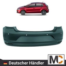 Stoßstange hinten für VW Polo V (6R1, 6C1) mit PDC grundiert 2014-2017