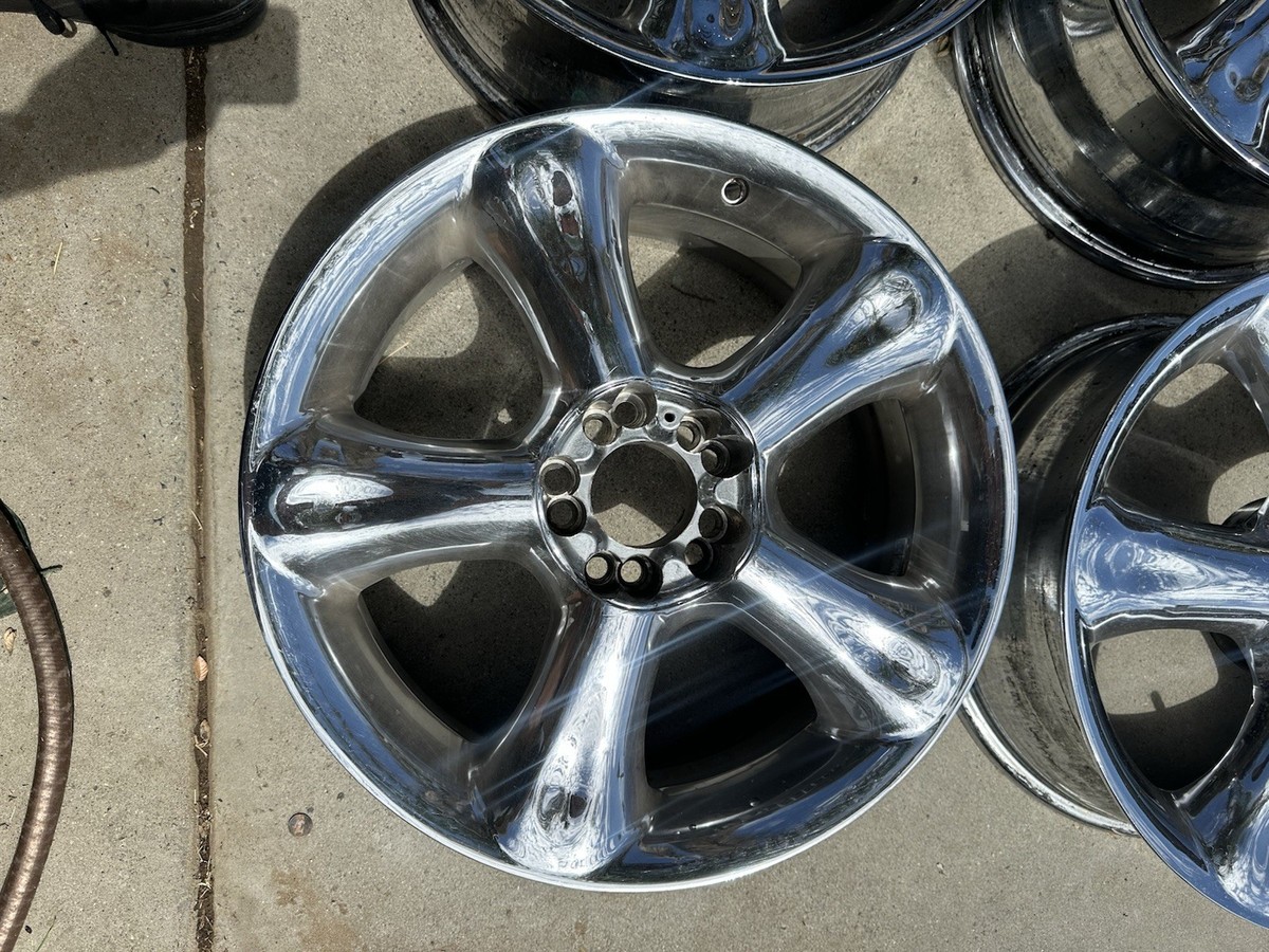 rima　0118 18”ALBA Blaze 907 Chrome Wheels 5x114.3 & 5x4.75 Toyota Lexus