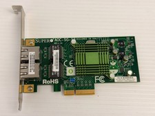 Supermicro AOC-SG-O Dual Port Gigabit PCIe Network Card Ethernet Adapter