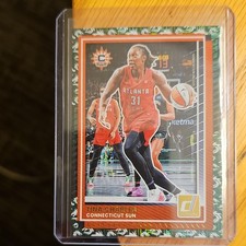 2025 Panini Donruss WNBA Tina Charles #52 Ultra Rare Green Dragon Parallel