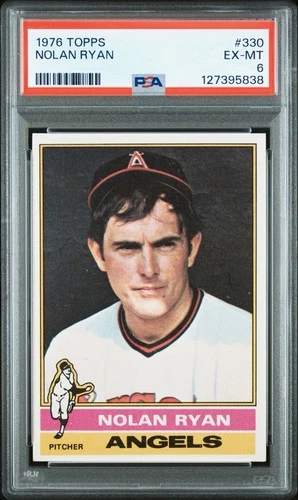 (PSA 6) 1976 Topps – Nolan Ryan #330