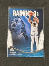 2022-23 Panini Donruss Optic Basketball Jordan Poole Raining 3s #16 - Warriors