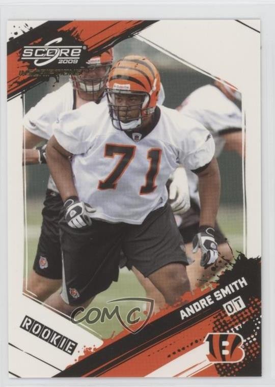 2009 Score Inscriptions Rookie 344/999 Andre Smith #307 Rookie RC g3g