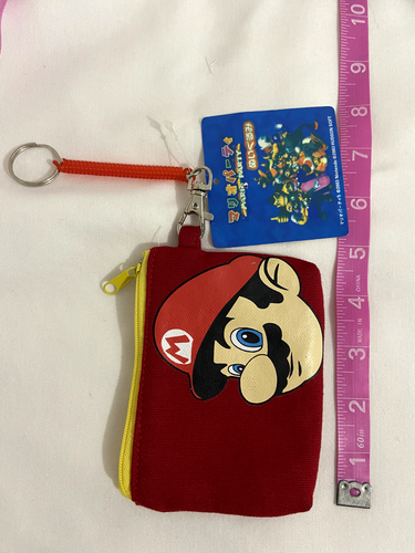 Mario Party Nintendo Super Mario Hand Purse Coin Bag Red New with Tags ...