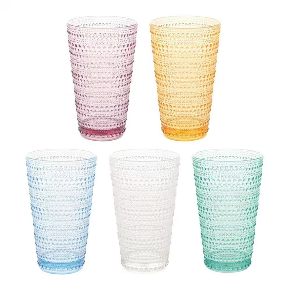 Santa Fe 22 OZ Vaso de té helado acrílico transparente (juego de 6) Foto 3 de 4