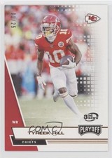 2020 Panini Playoff 3rd Down 1/25 Tyreek Hill #82 7xr