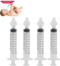 Baby Nasal Aspirator, 2 Box Professional Syringe Baby Nasal Irrigator Infant Nos