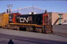 CNR 8701 S-13, Halifax, NS, 09/88; Kodachrome Original