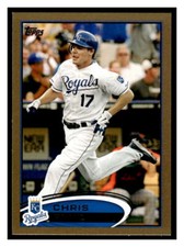 2012 Topps #148 Chris Getz Gold #/2012