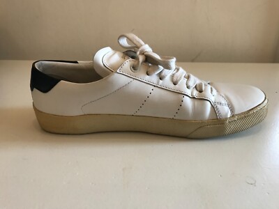 スニーカー Saint Laurent FW23 SNEAKERS LAX (7573180 0N009030) St. Laurent Lax Sneaker, White Leather - Men's – LOZURI®