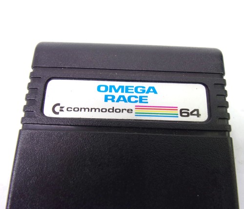 Omega Race Commodore 64 Game Cartridge - Picture 2 of 4