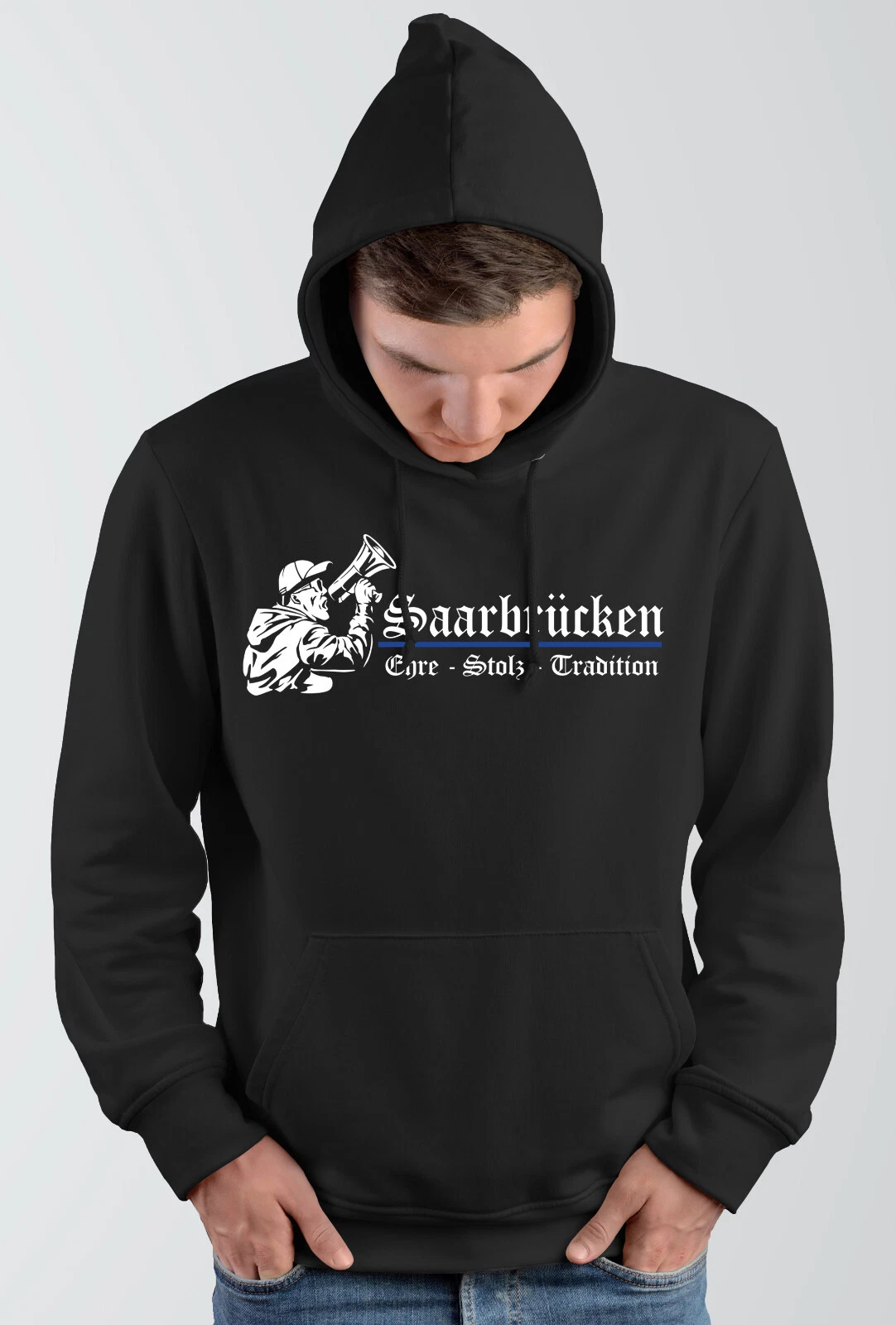 SACAI Felpa con cappuccio Saarbrücken Honor & Stolz maglione felpa con cappuccio città articoli per fan M3